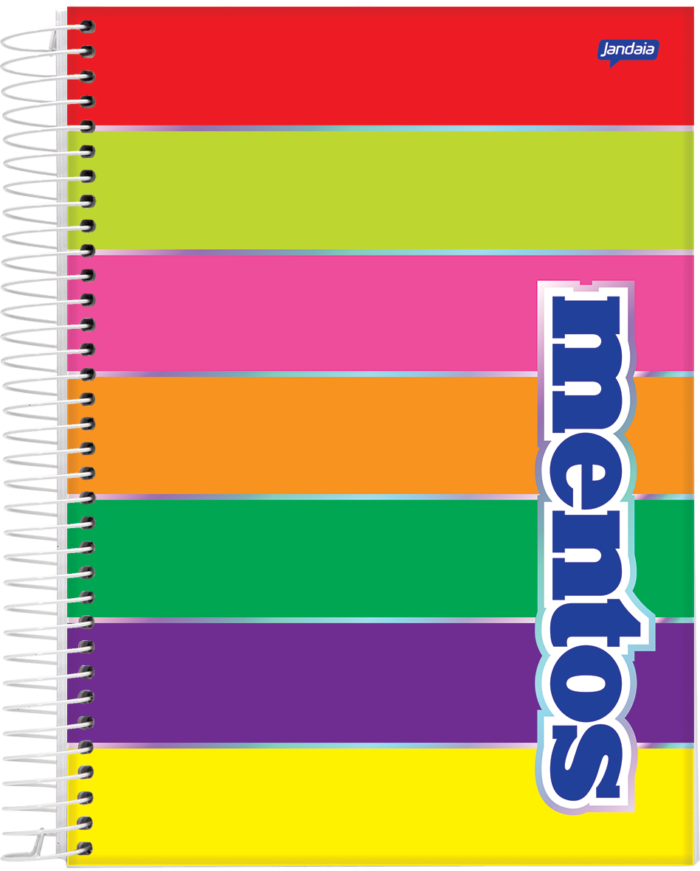 CADERNO ESPIRAL 1/4 - MENTOS - Imagem 4