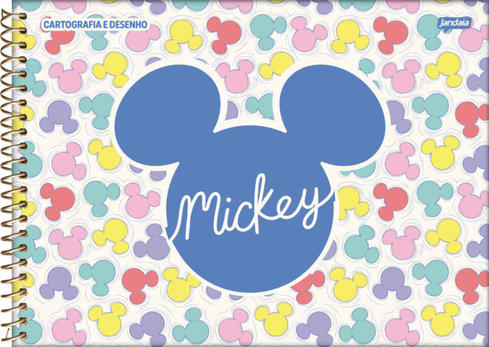 CADERNO CARTOGRAFIA - MICKEY ARTS - Imagem 2