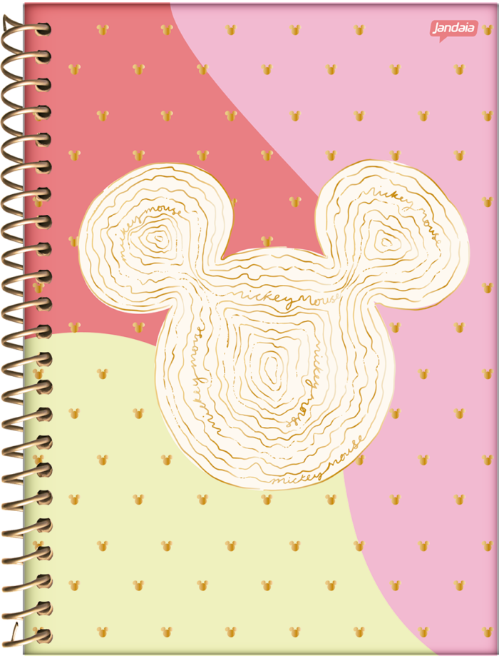 CADERNO ESPIRAL COLLEGE - MICKEY ARTS