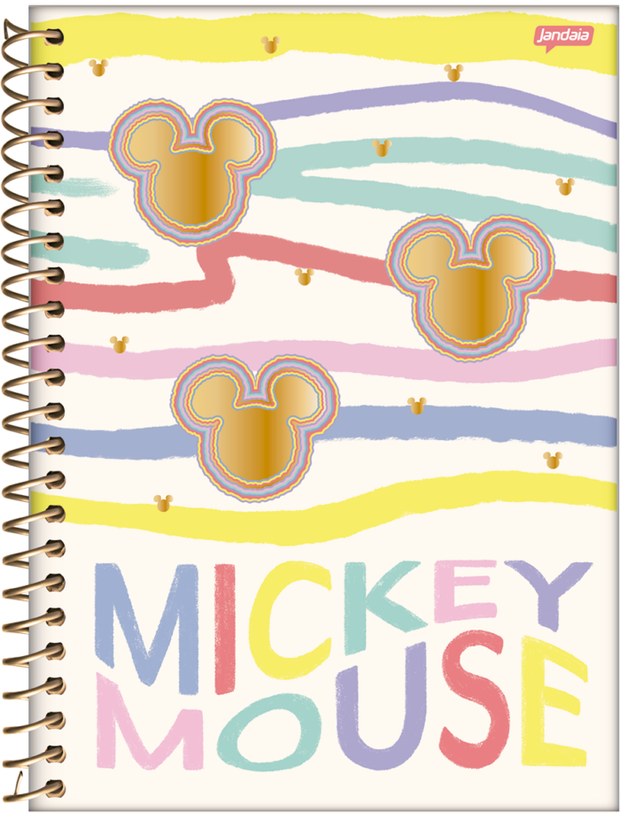 CADERNO ESPIRAL COLLEGE - MICKEY ARTS - Imagem 3