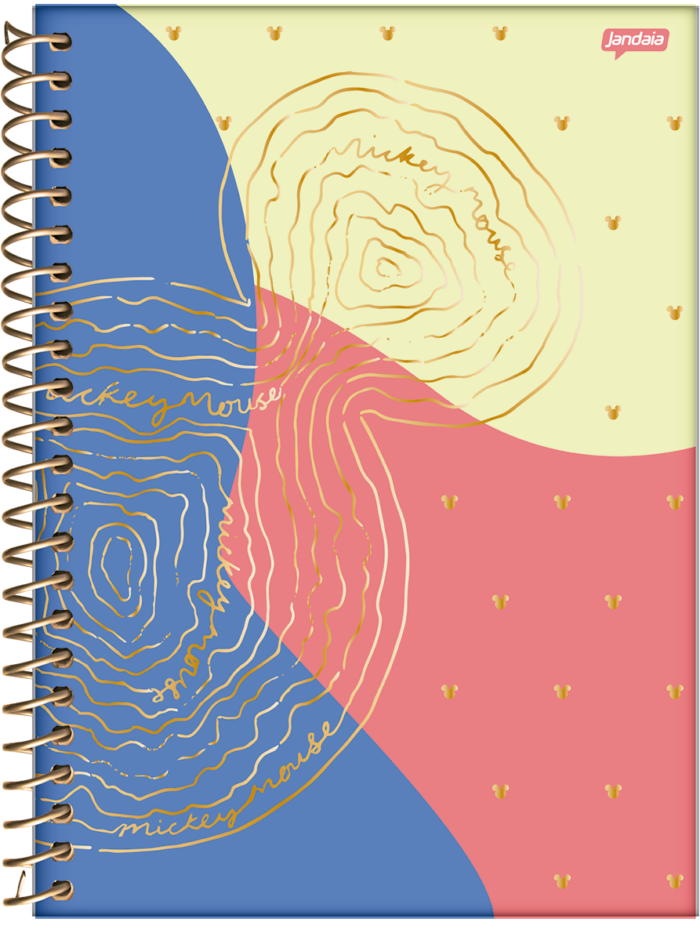 CADERNO ESPIRAL COLLEGE - MICKEY ARTS - Imagem 4