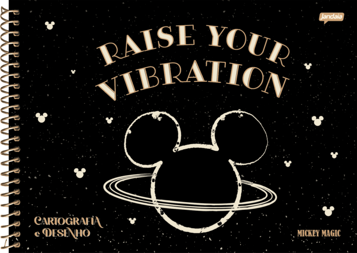 CADERNO CARTOGRAFIA - MICKEY ARTS MAGIC - Imagem 2