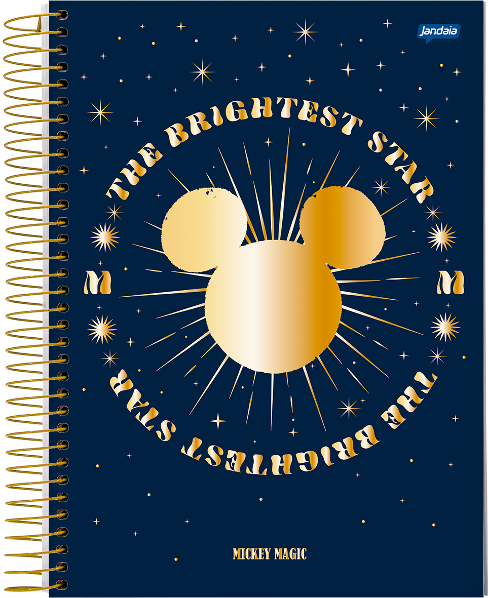 CADERNO ESPIRAL UNIVERSITÁRIO - MICKEY ARTS MAGIC - Imagem 3