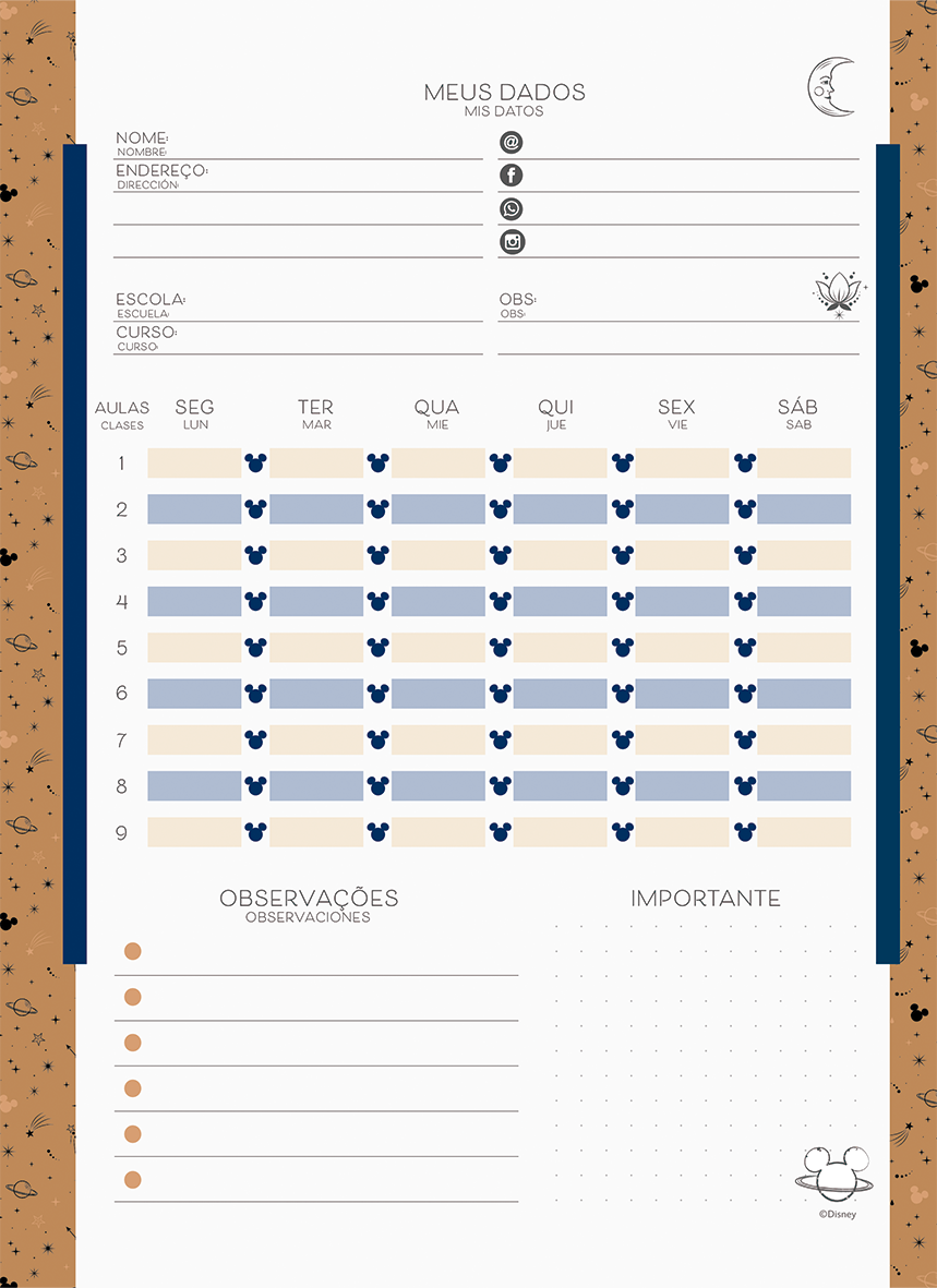 CADERNO ESPIRAL UNIVERSITÁRIO - MICKEY ARTS MAGIC - Imagem 6