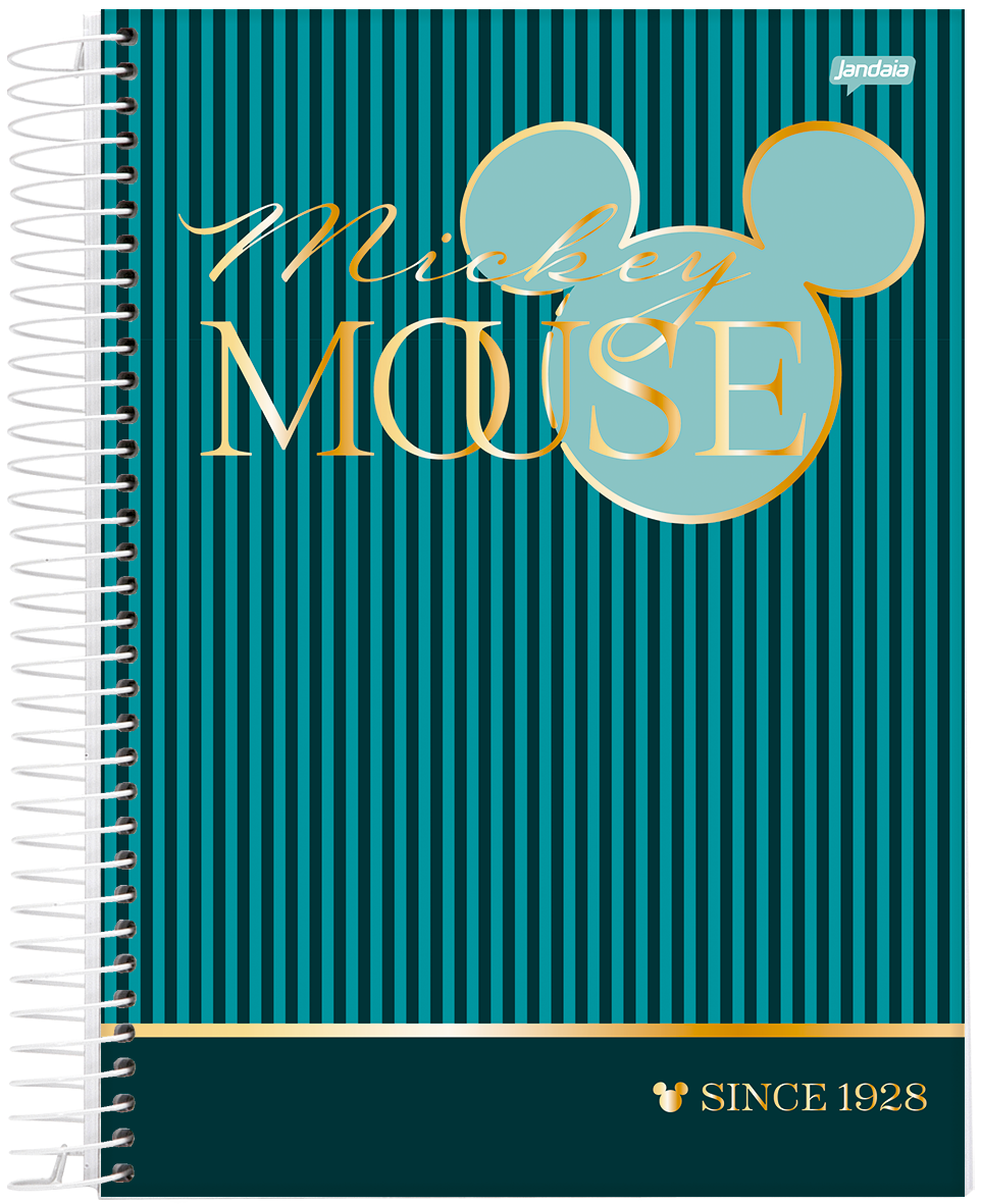 CADERNO ESPIRAL UNIVERSITÁRIO - MICKEY ARTS OFFICE - Imagem 2