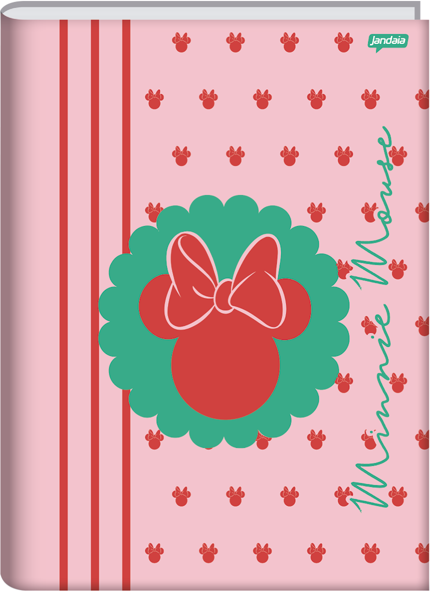 CADERNO BROCHURA 1/4 - MINNIE ARTS - Imagem 3