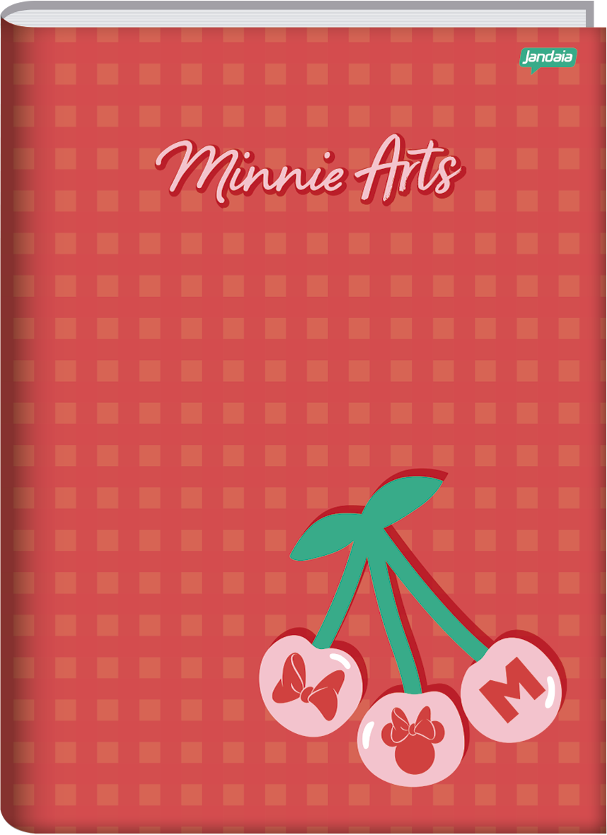CADERNO BROCHURA 1/4 - MINNIE ARTS - Imagem 2