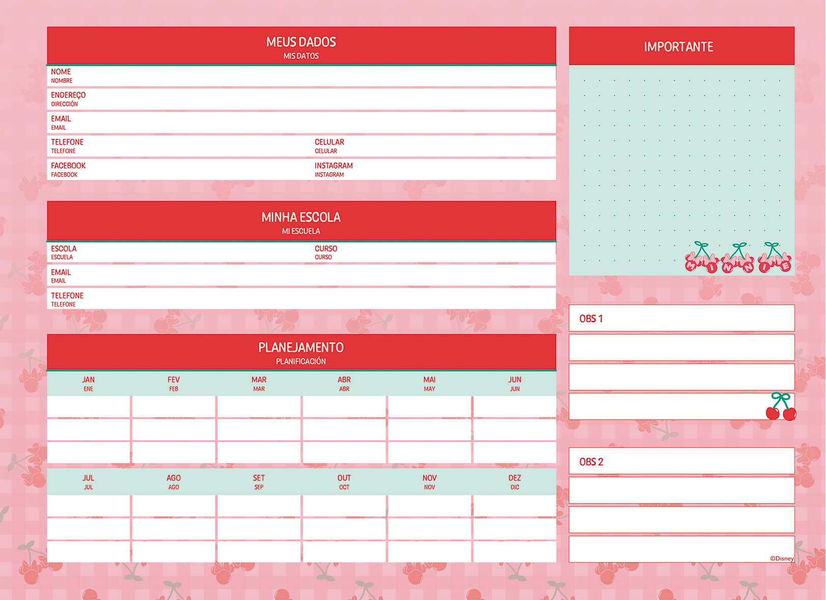 CADERNO CARTOGRAFIA - MINNIE ARTS - Imagem 3