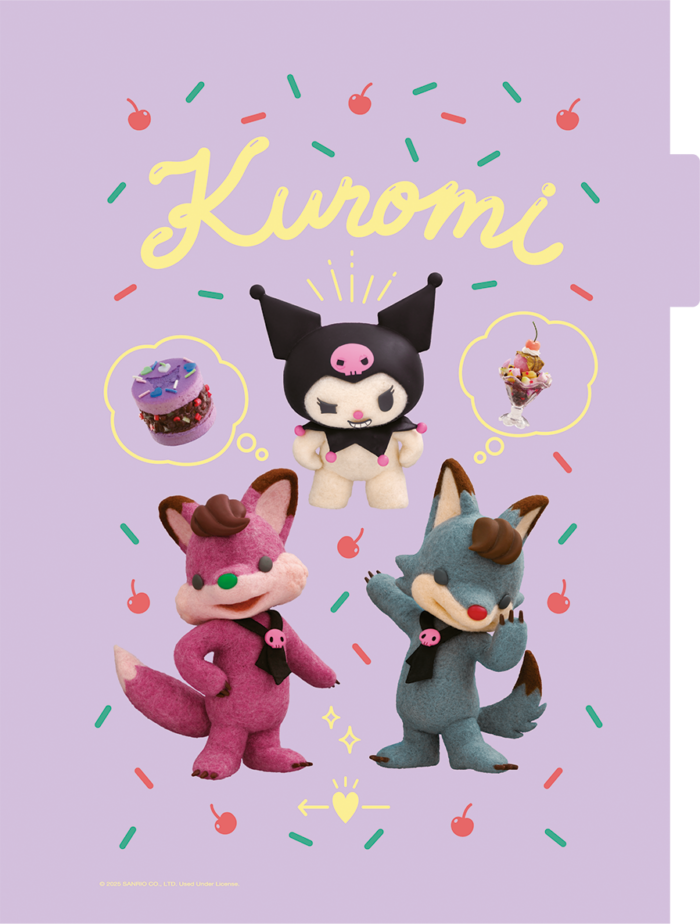 CADERNO ARGOLADO COLLEGE - MY MELODY & KUROMI - Imagem 6