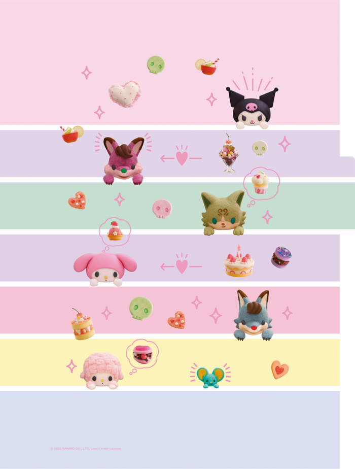 CADERNO ARGOLADO COLLEGE - MY MELODY & KUROMI - Imagem 5