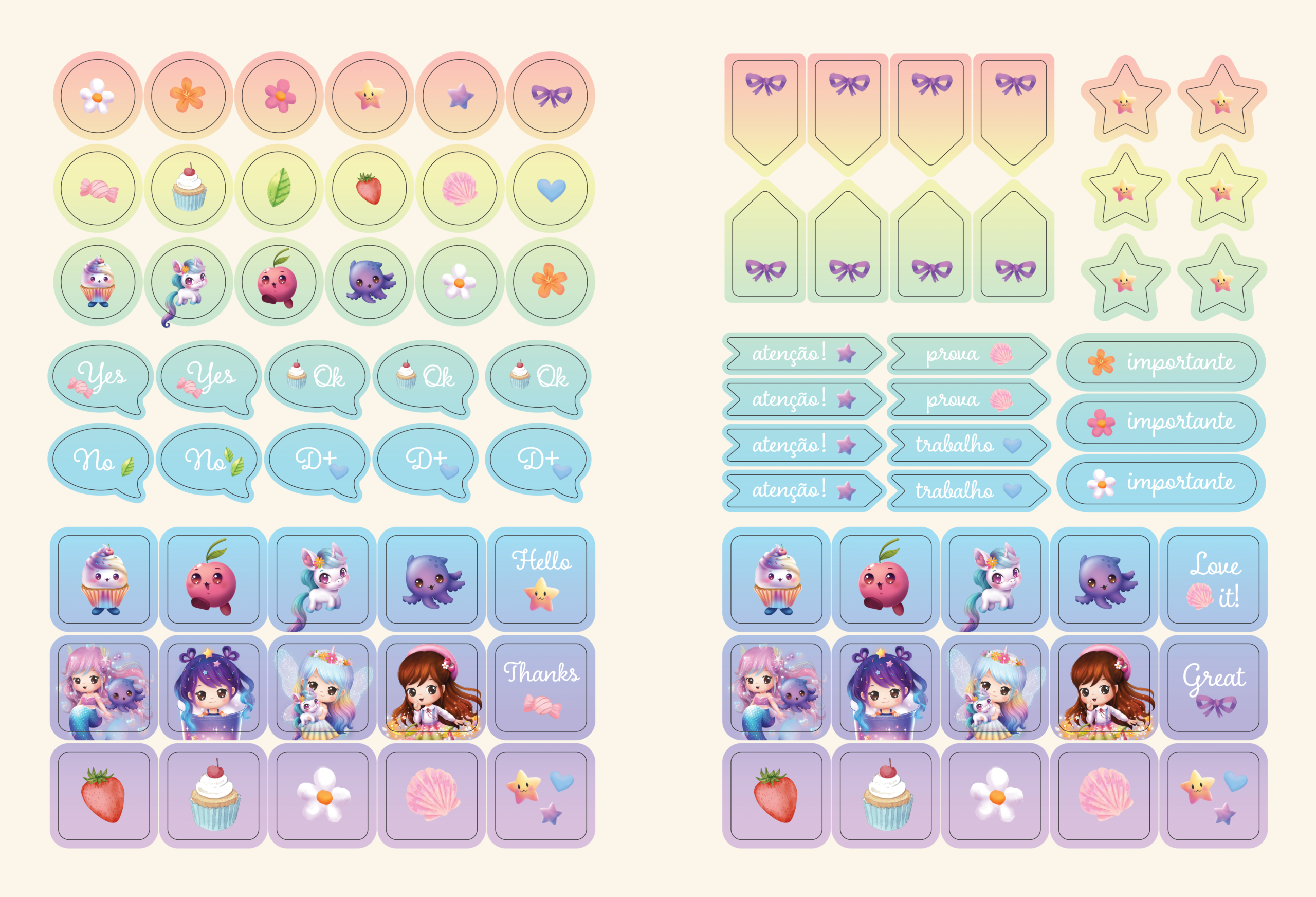 CADERNO BROCHURA 1/4 - NINA - Imagem 5