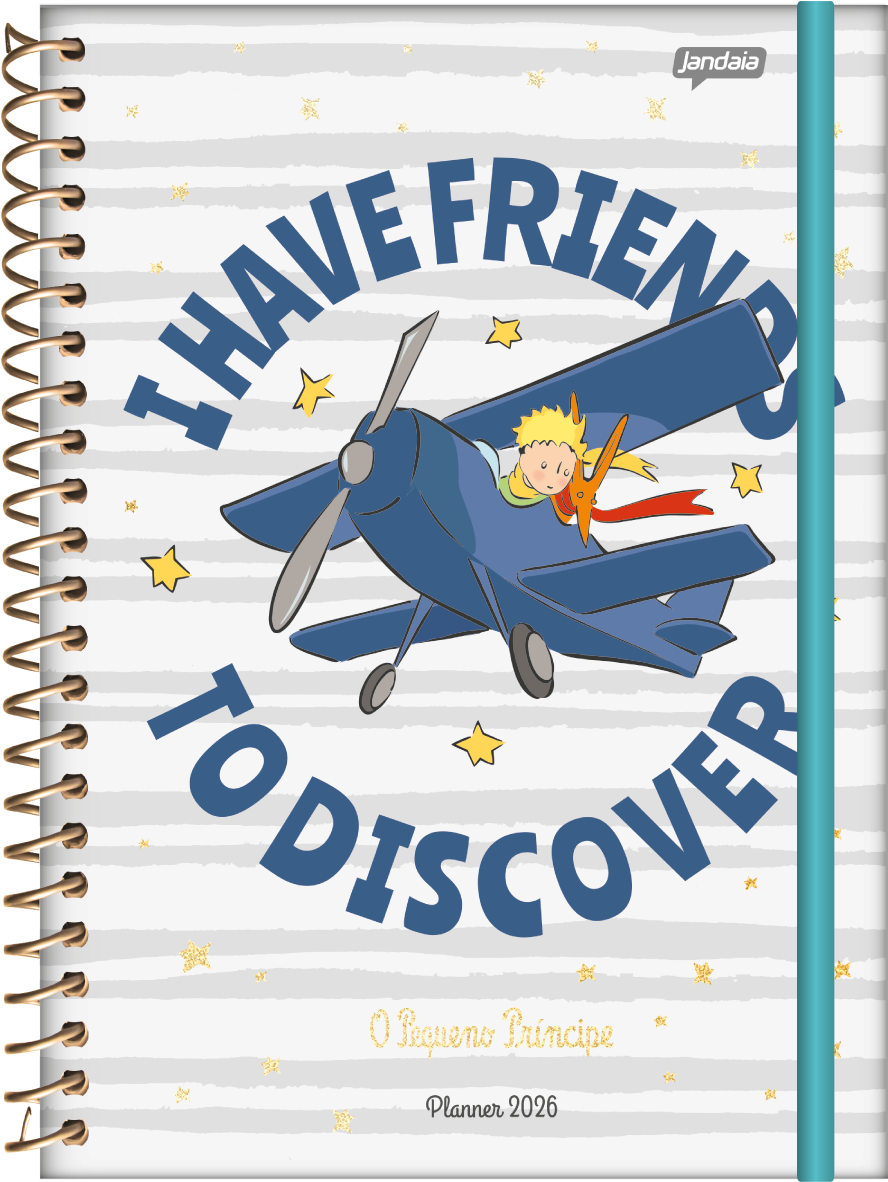 AGENDA PLANNER DATADA - O PEQUENO PRINCIPE - Imagem 3