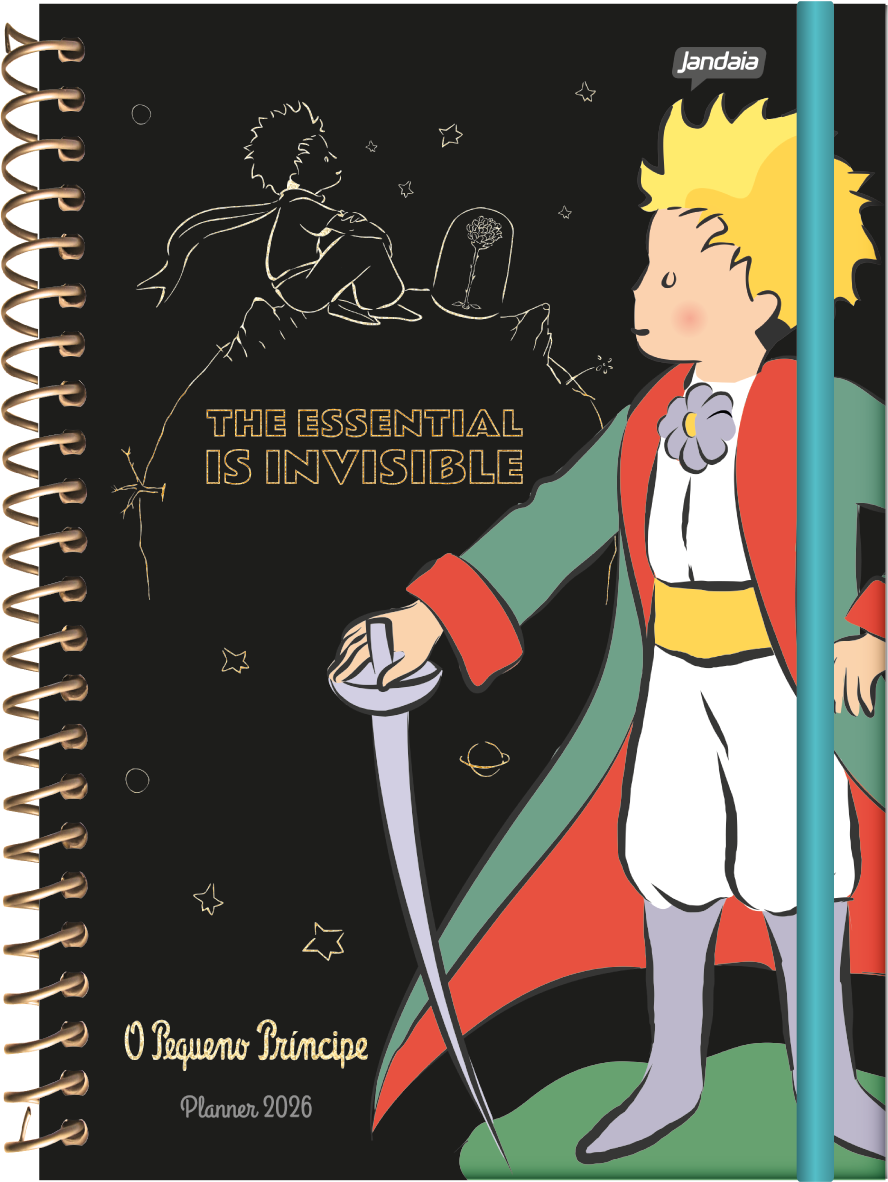 AGENDA PLANNER DATADA - O PEQUENO PRINCIPE - Imagem 4