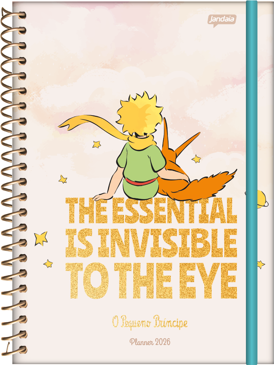 AGENDA PLANNER DATADA - O PEQUENO PRINCIPE - Imagem 2
