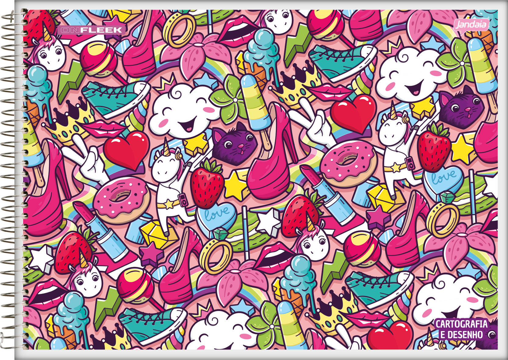 CADERNO CARTOGRAFIA - ON FLEEK - Imagem 4