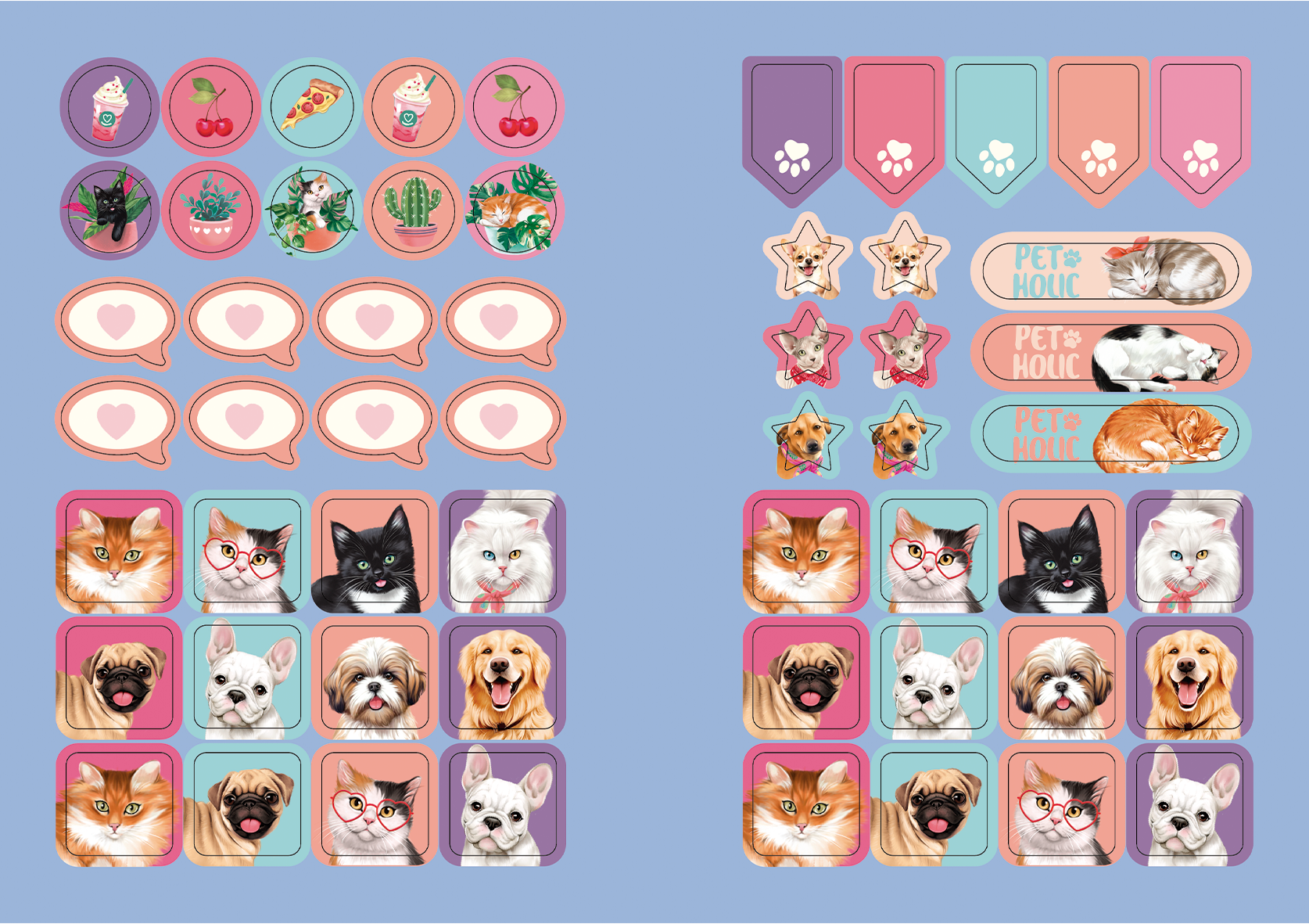 CADERNO BROCHURA 1/4 - PET HOLIC - Imagem 5