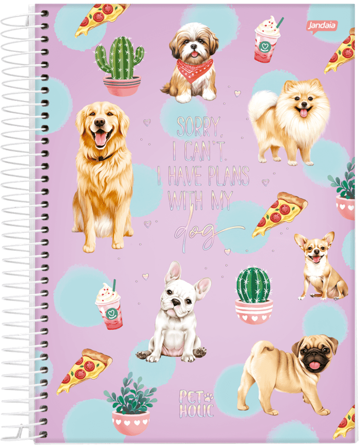 CADERNO UNIVERSITÁIRO - PET HOLIC - Imagem 3