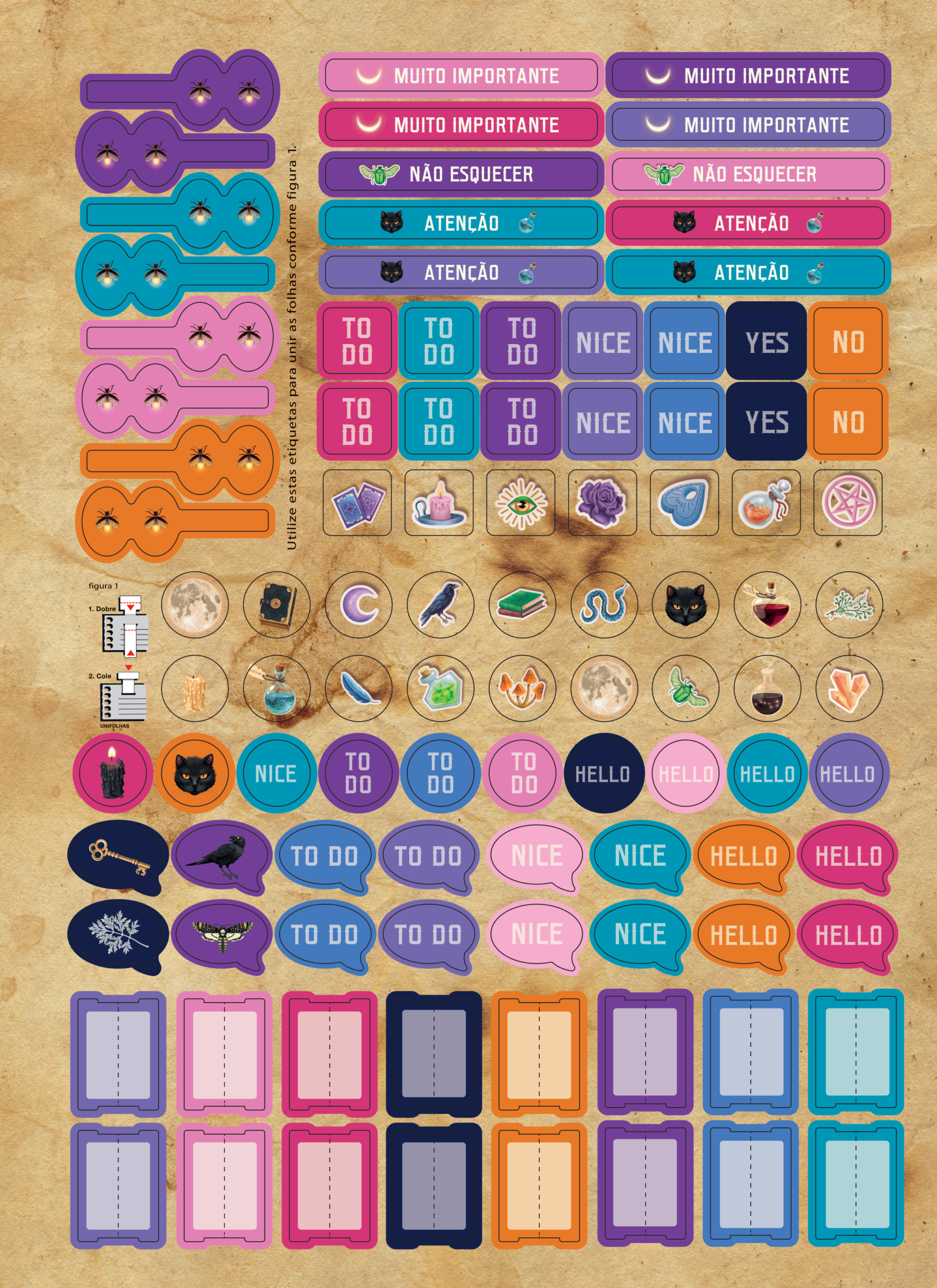 CADERNO ESPIRAL UNIVERSITÁRIO - SPOOKY LOVE - Imagem 5