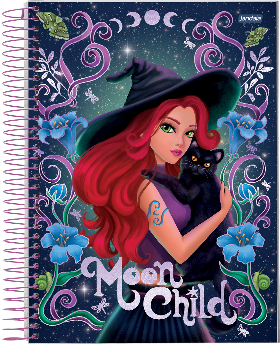 CADERNO ESPIRAL UNIVERSITÁRIO - SPOOKY LOVE - Imagem 2