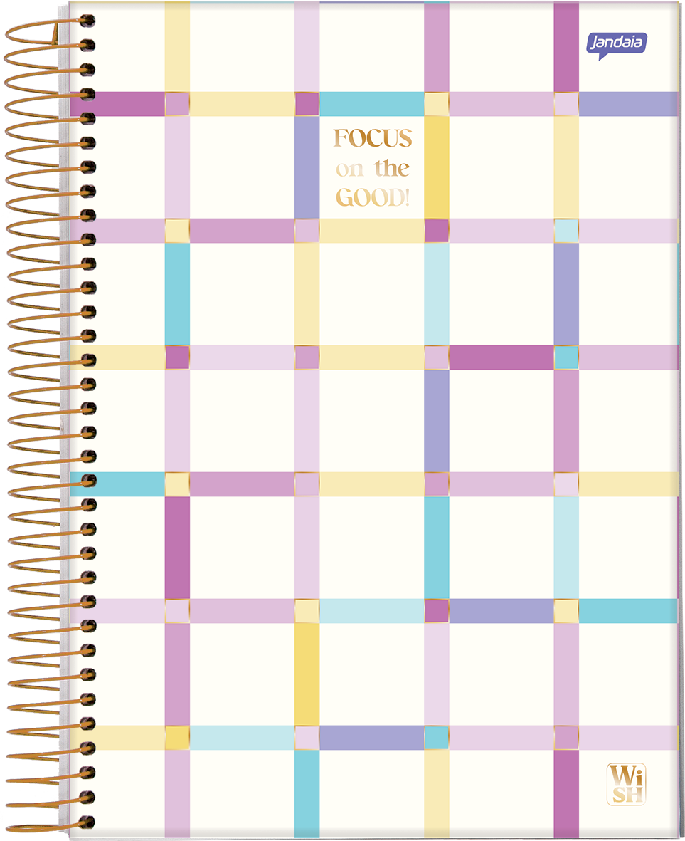 CADERNO ESPIRAL 1/4 - WISH - Imagem 3