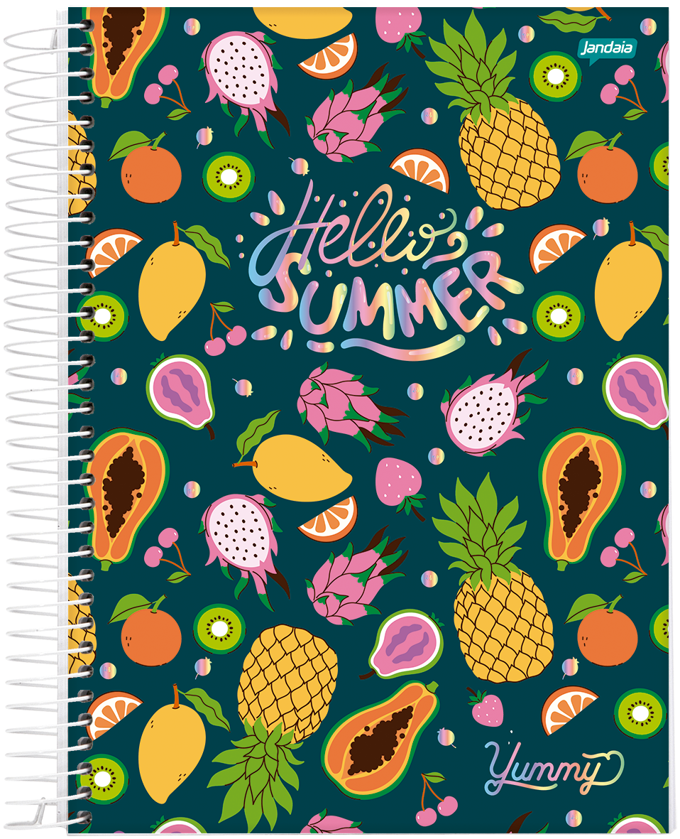 CADERNO ESPIRAL UNIVERSITÁRIO - YUMMY - Imagem 4