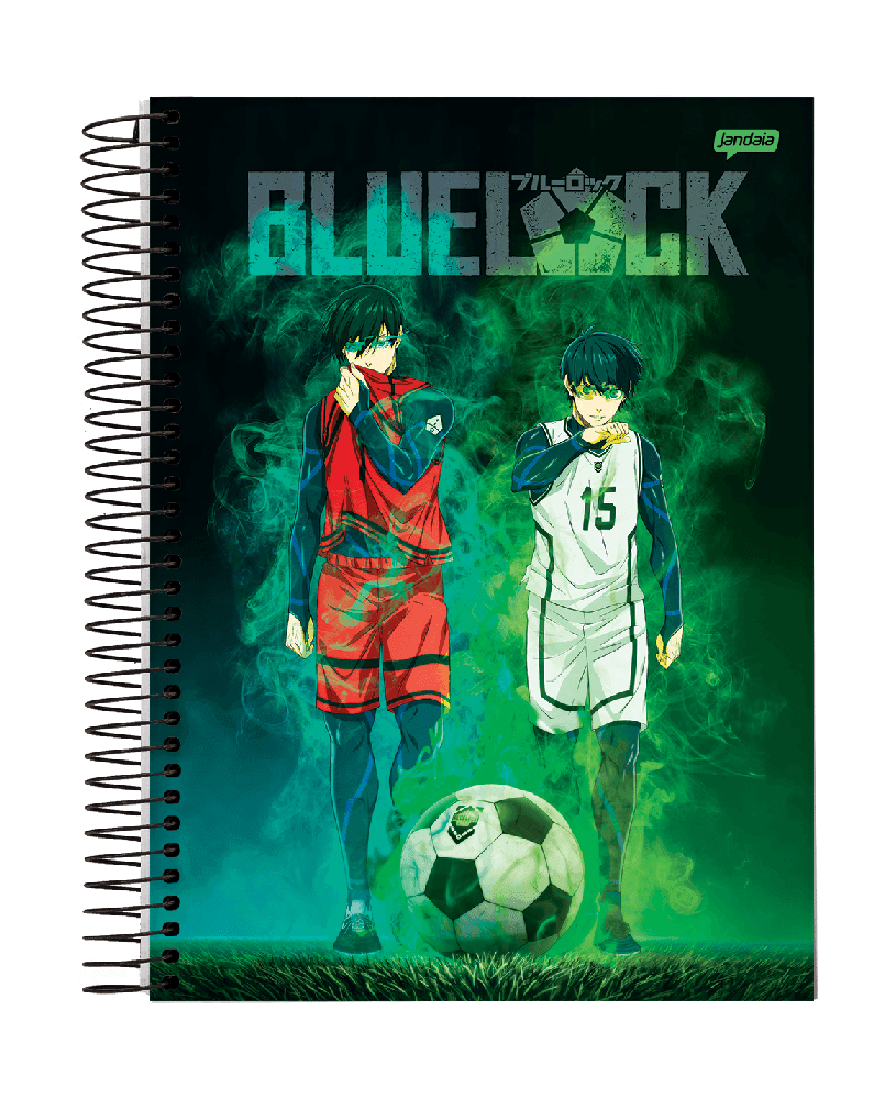 CADERNO ESPIRAL UNIVERSITÁRIO - BLUE LOCK - Imagem 3