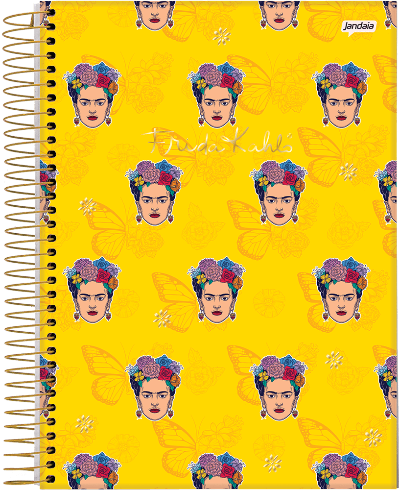 CADERNO ESPIRAL COLLEGE - FRIDA KAHLO - Imagem 2