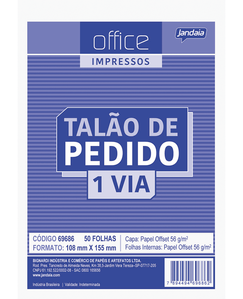 TALAO DE PEDIDO - OFFICE IMPRESSOS - Imagem 2