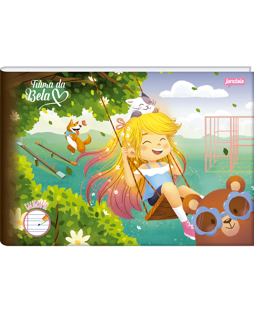 CADERNO BROCHURA 1/4 PEDAGÓGICO - TURMA DA BELA - Imagem 2