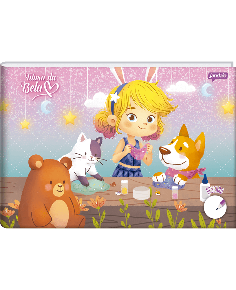 CADERNO BROCHURA 1/4 PEDAGÓGICO - TURMA DA BELA - Imagem 3