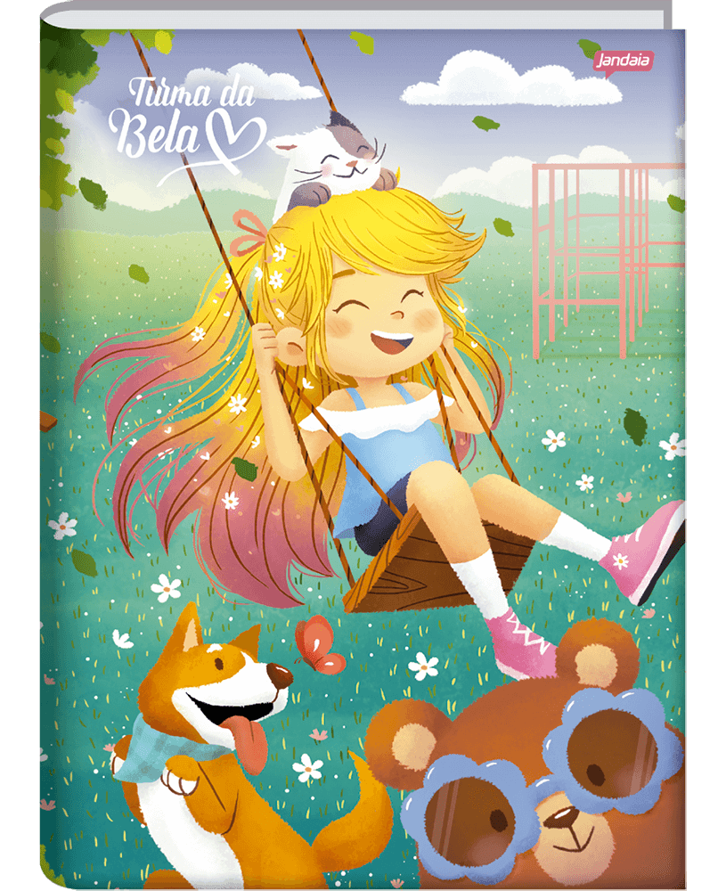 CADERNO BROCHURA UNIVERSITÁRIO - TURMA DA BELA - Imagem 3