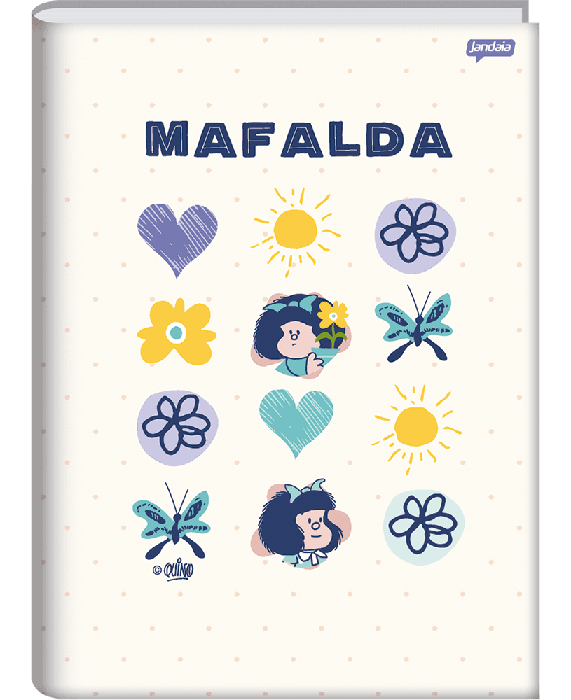 CADERNO BROCHURA 1/4 - MAFALDA - Imagem 3