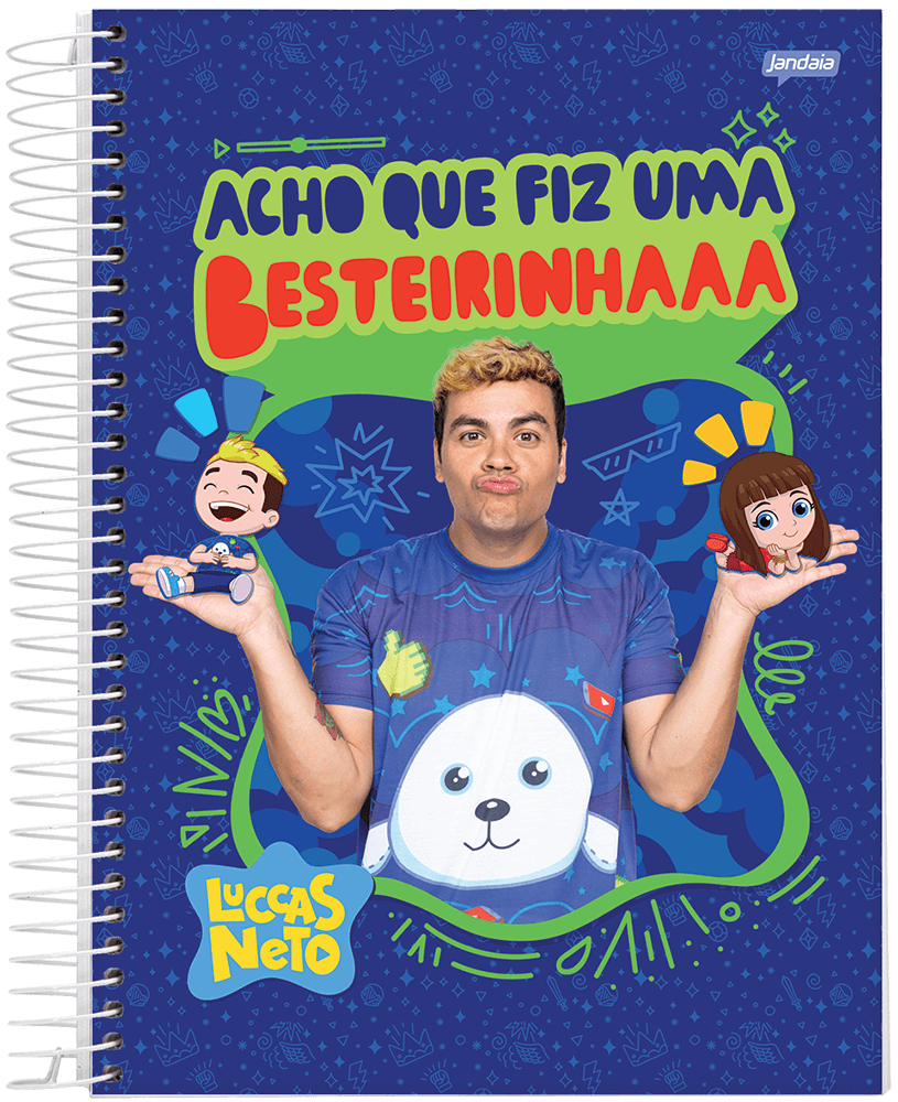 CADERNO ESPIRAL UNIVERSITÁRIO - LUCCAS NETO - Imagem 2