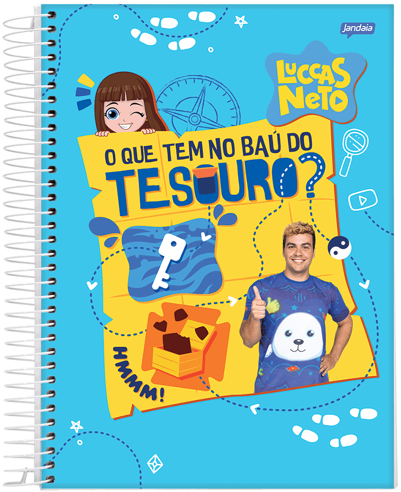 CADERNO ESPIRAL UNIVERSITÁRIO - LUCCAS NETO - Imagem 4