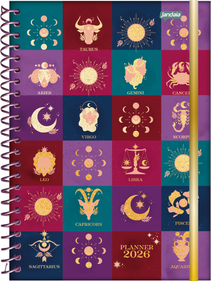 AGENDA PLANNER DATADA - MYSTIC