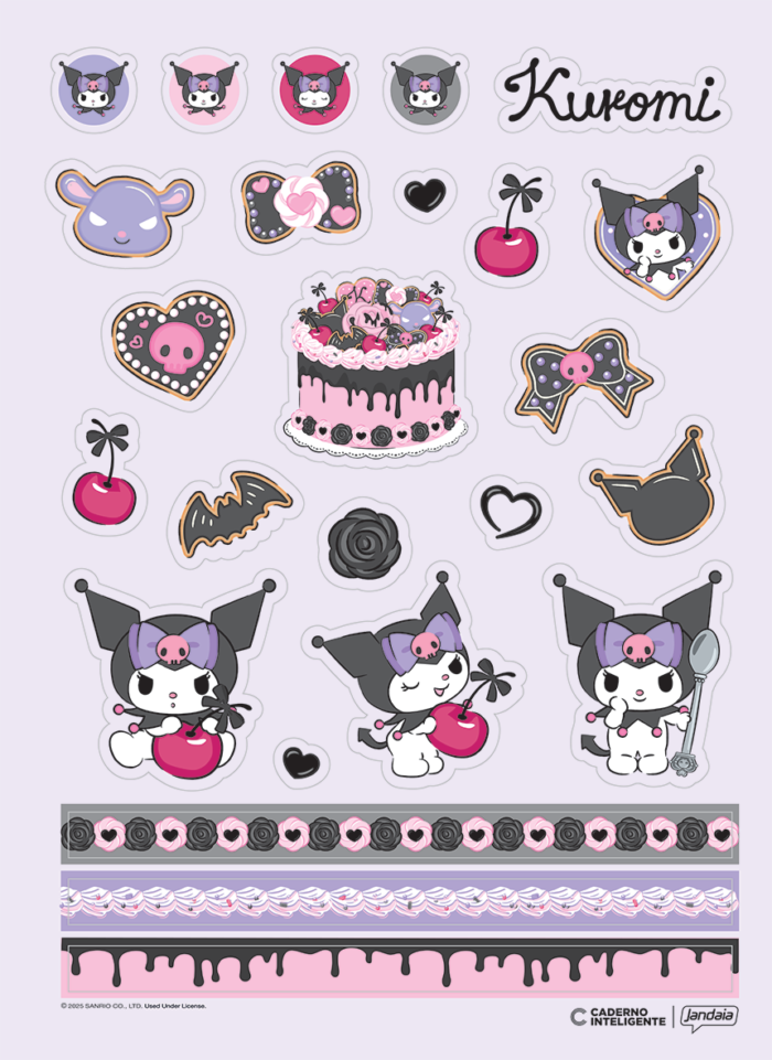CADERNO INTELIGENTE UNIVERSITÁRIO - KUROMI - Imagem 3