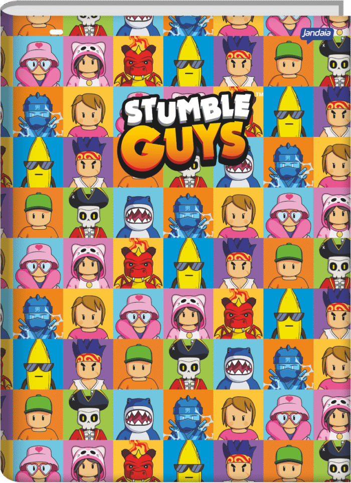 CADERNO BROCHURA 1/4 - STUMBLE GUYS - Imagem 4