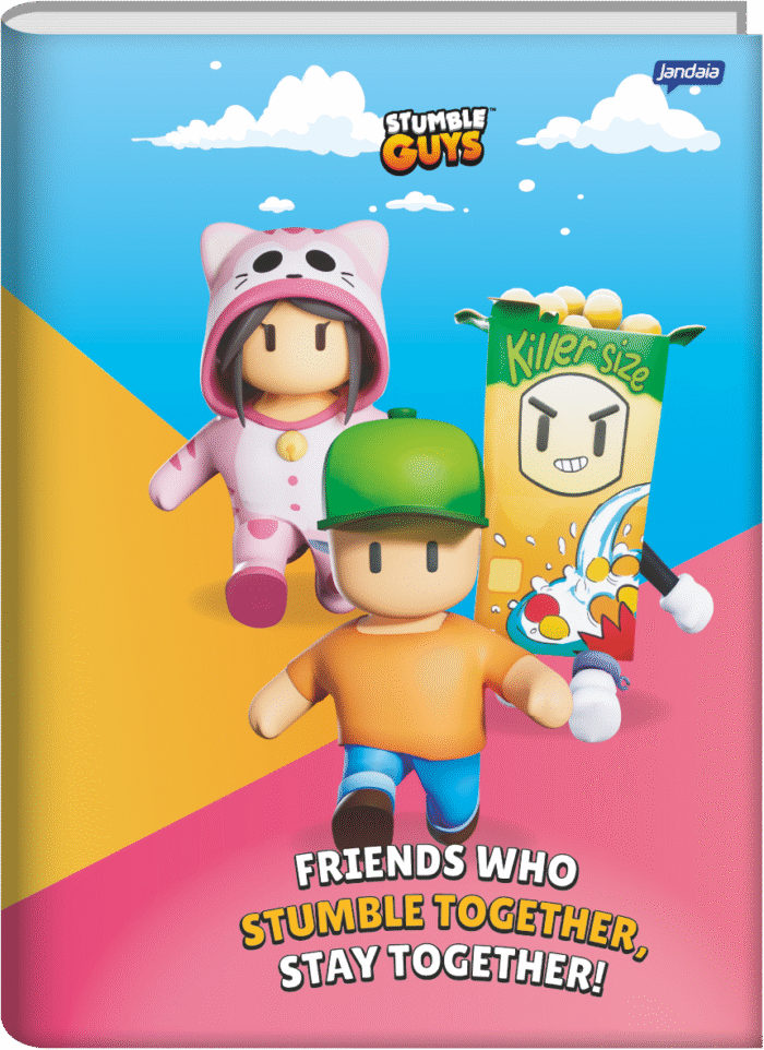 CADERNO BROCHURA 1/4 - STUMBLE GUYS - Imagem 2