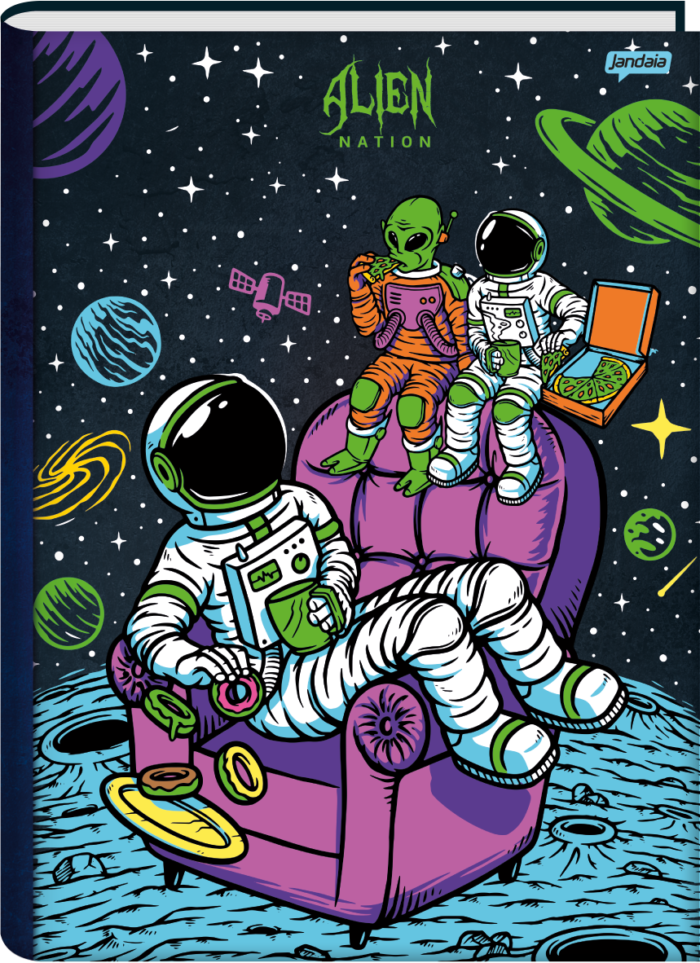CADERNO BROCHURA 1/4 - ALIEN NATION - Imagem 4
