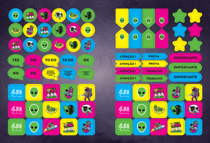 CADERNO BROCHURA 1/4 - ALIEN NATION - Imagem 5