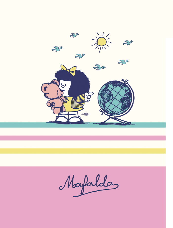 CADERNO ARGOLADO COLLEGE - MAFALDA - Imagem 7