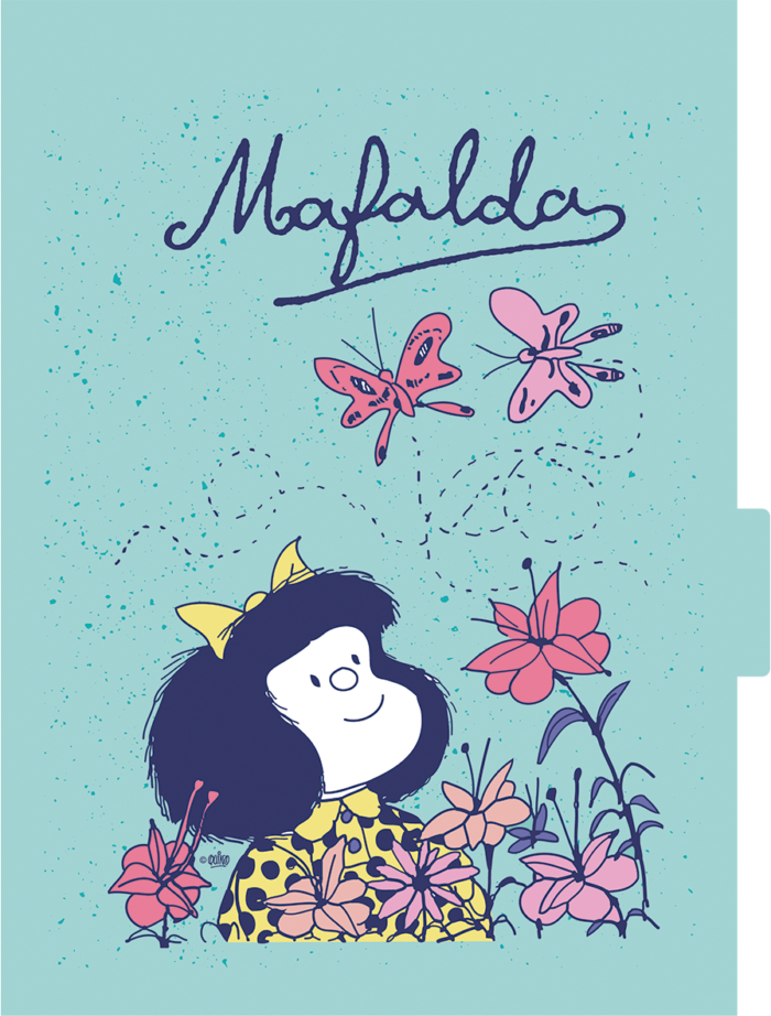 CADERNO ARGOLADO COLLEGE - MAFALDA - Imagem 4