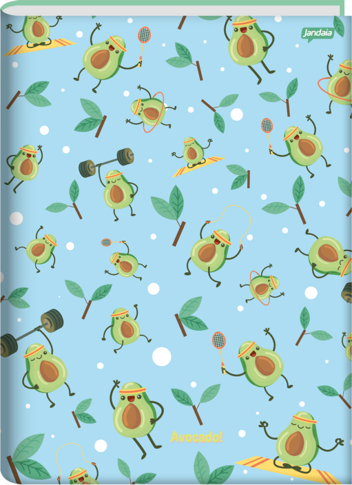 CADERNO BROCHURA 1/4 - AVOCADO - Imagem 4