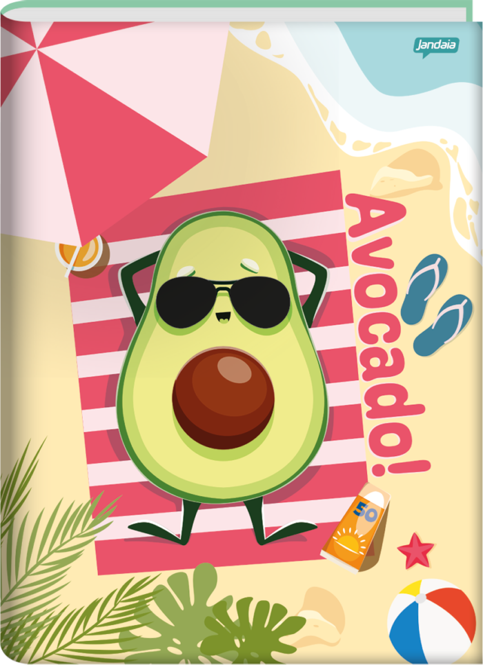 CADERNO BROCHURA 1/4 - AVOCADO - Imagem 3