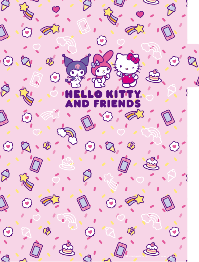 CADERNO ARGOLADO UNIVERSITÁRIO - BESTIES FOREVER - Imagem 7