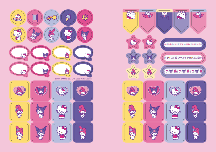 CADERNO BROCHURA 1/4 - BESTIES FOREVER - Imagem 5