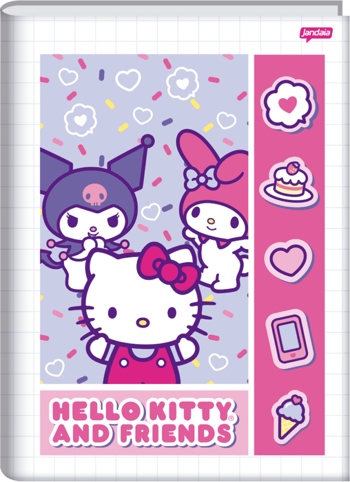CADERNO BROCHURA 1/4 - BESTIES FOREVER - Imagem 3