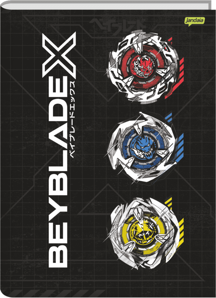 CADERNO BROCHURA UNIVERSITÁRIO - BEYBLADE