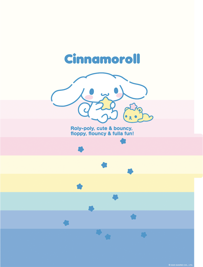 CADERNO ARGOLADO COLLEGE - CINNAMOROLL - Imagem 4