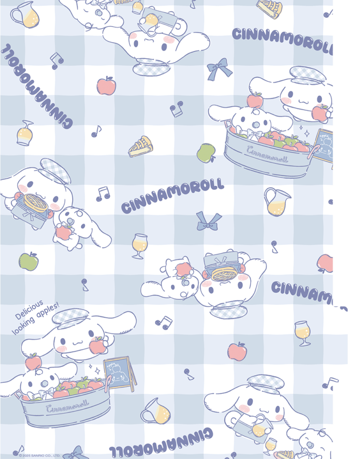 CADERNO ARGOLADO COLLEGE - CINNAMOROLL - Imagem 3